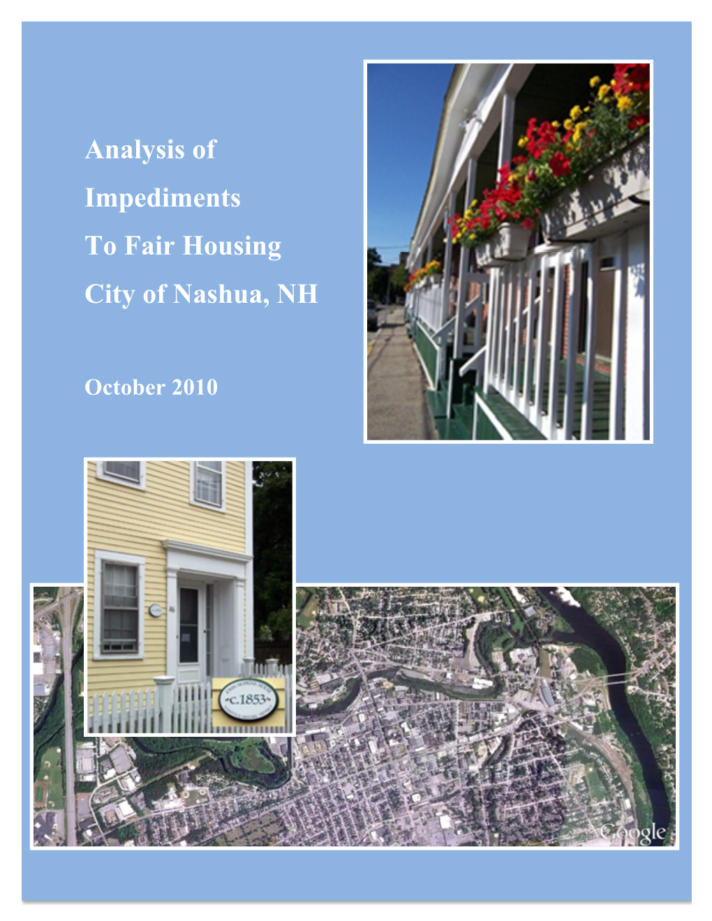 Analysis of Impediments to Fair Housing City of Nashua, NH