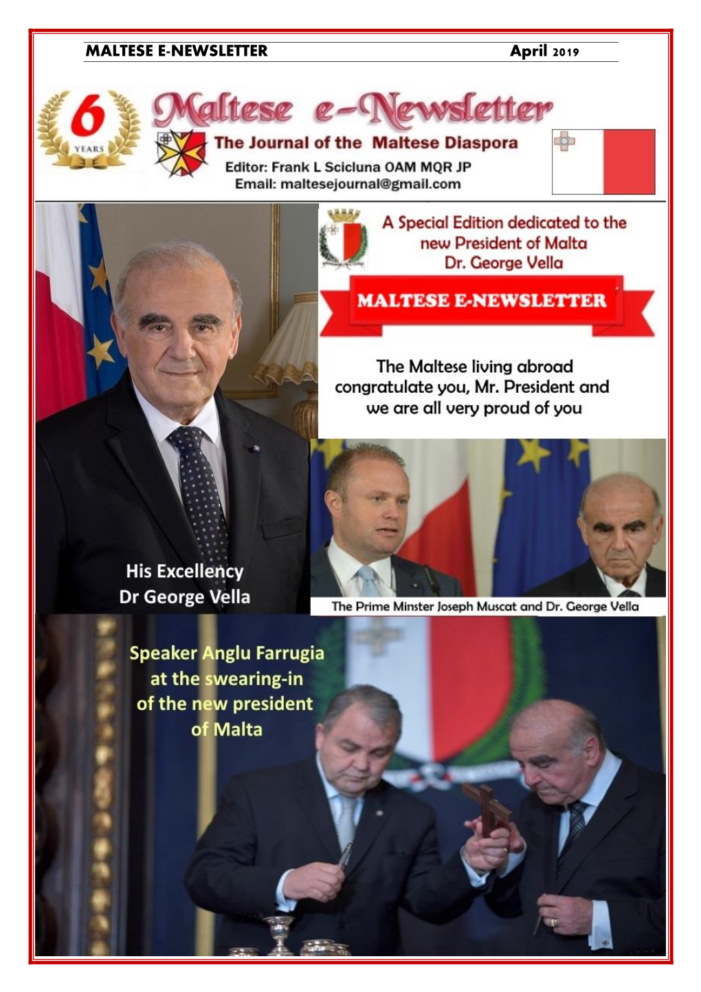 MALTESE E-NEWSLETTER April 2019 1
