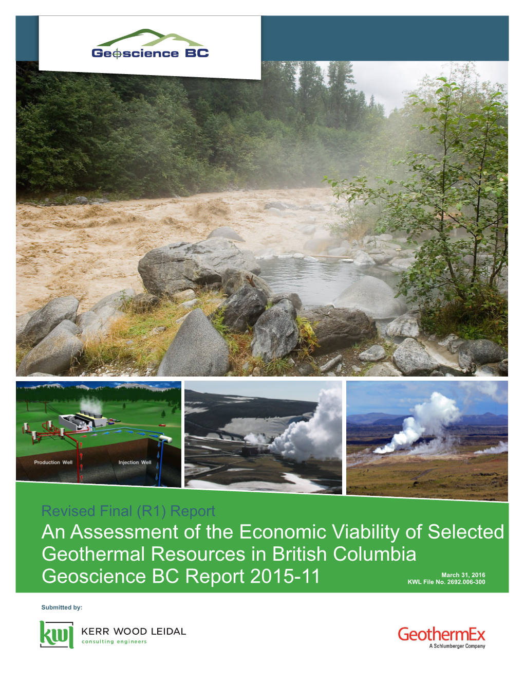 An Assessment of the Economic Viability of Selected Geothermal Resources in British Columbia