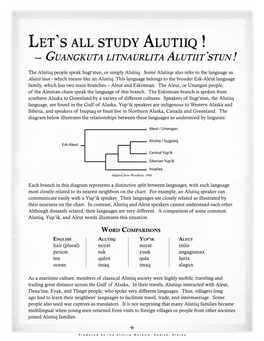 Let's All Study Alutiiq!