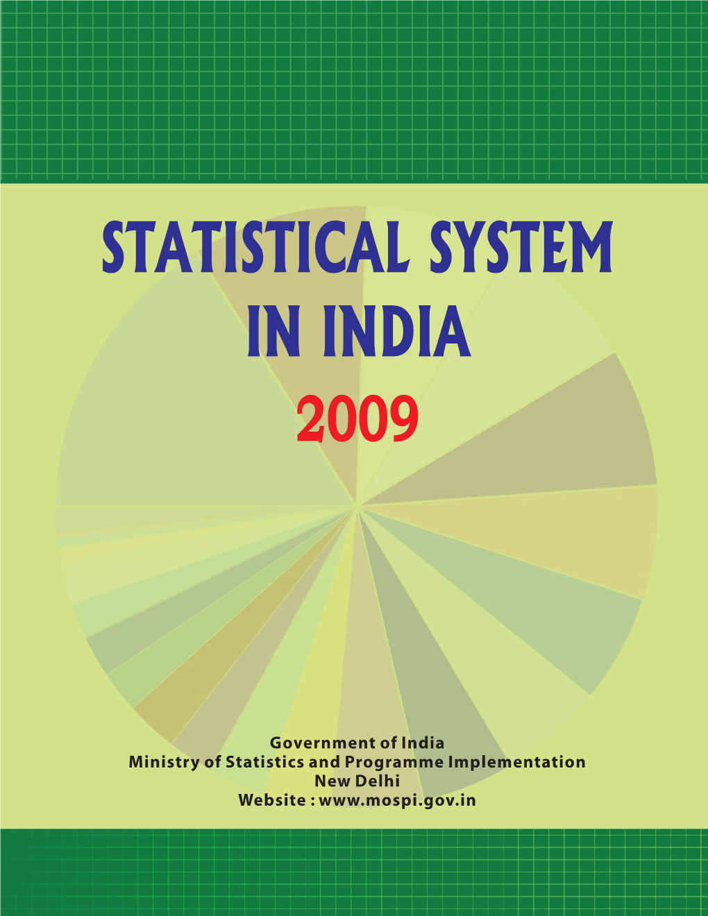 Statistical System in India 2009