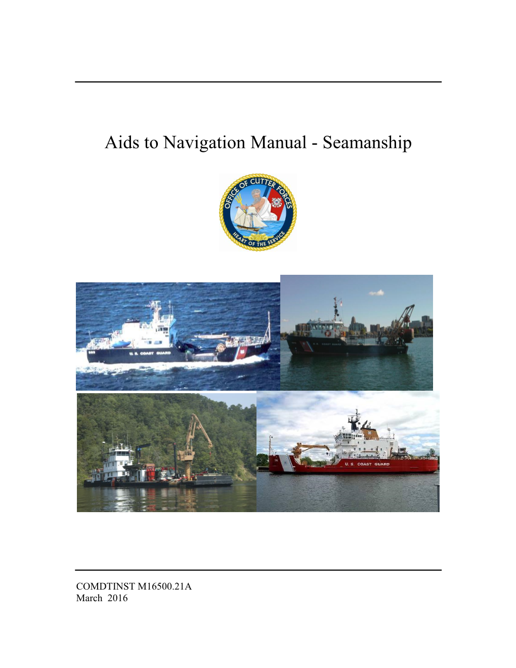 Seamanship, Comdtinst M16500.21A