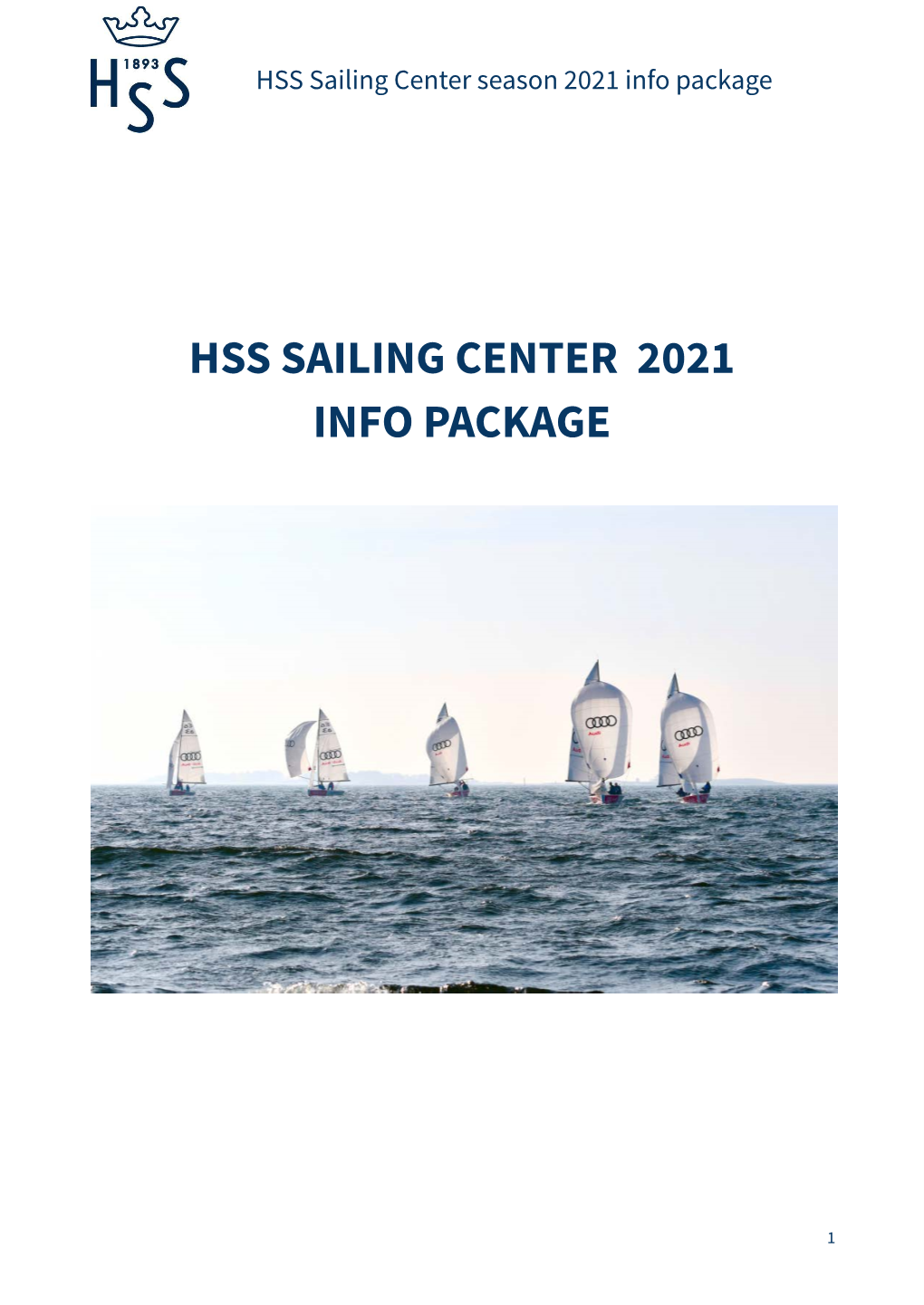 HSS Sailing Center Info Package 2021