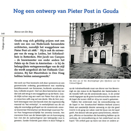 Nog Een Ontwerp Van Pieter Post in Gouda