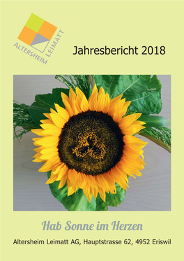 Heimbericht 2018 (PDF)