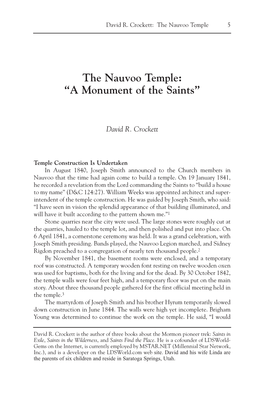 The Nauvoo Temple 5