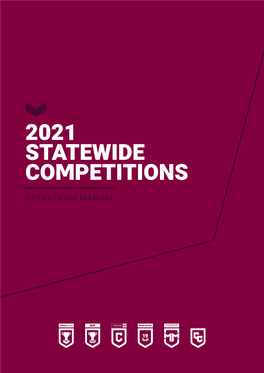 2021 Statewide Competitions