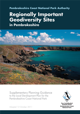 Regionally Important Geodiversity Sites in Pembrokeshire