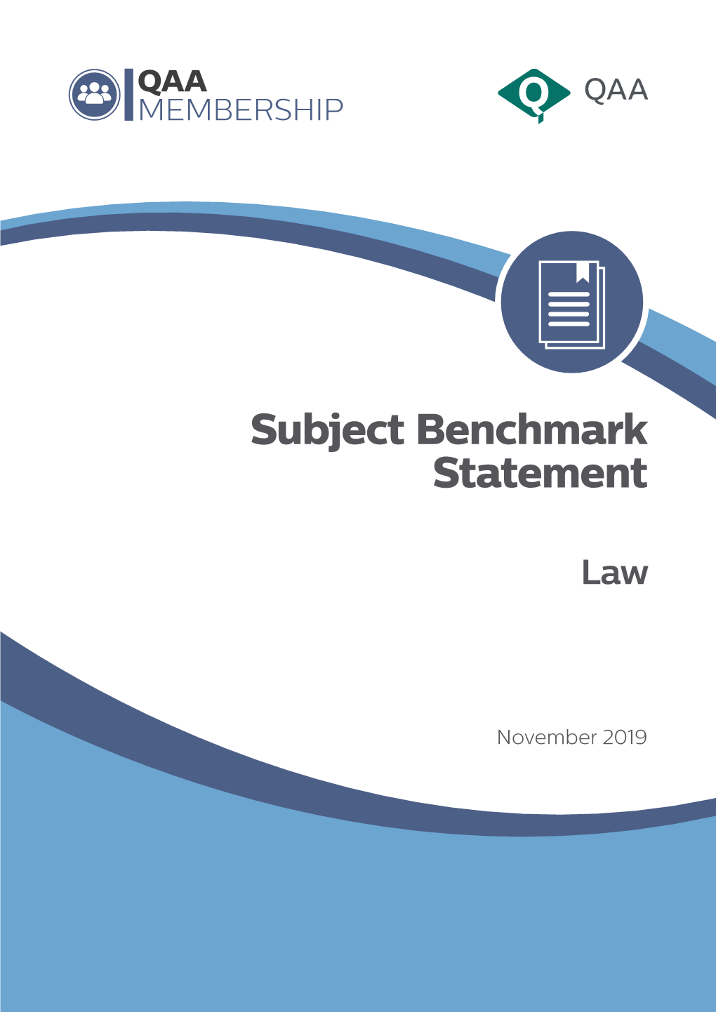 QAA Subject Benchmark Statement For