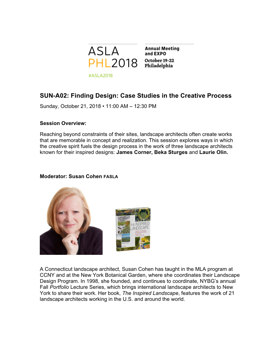 SUN-A02: Finding Design: Case Studies in the Creative Process