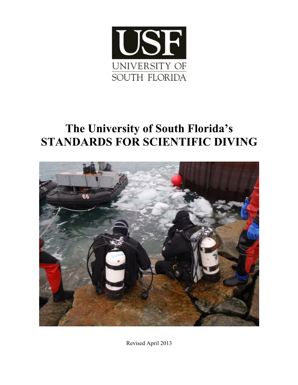 Standards for Scientific Diving