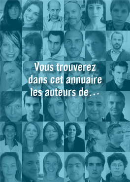 Vous Trouverez Dans Cet Annuaire Les Auteurs