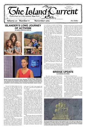 Islander's Long Journey of Activism Bridge Update
