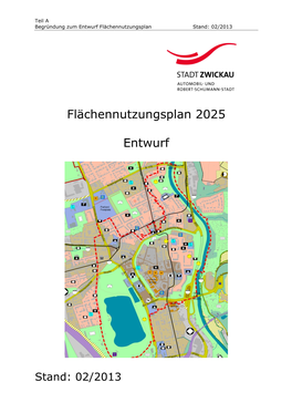 Flächennutzungsplan 2025 Entwurf