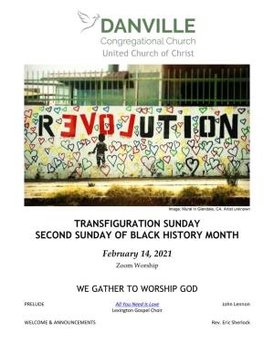 Special Lenten Offering for Reparations