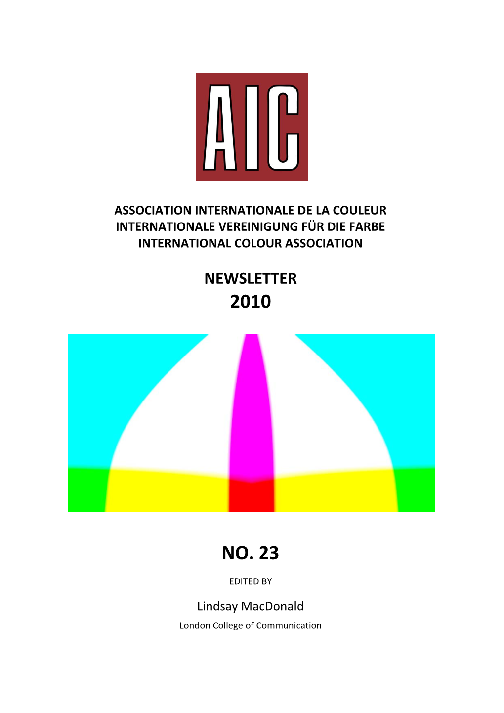 AIC Annual Newsletter 2009