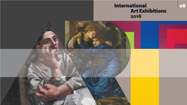 International Art Exhibitions 2018.08