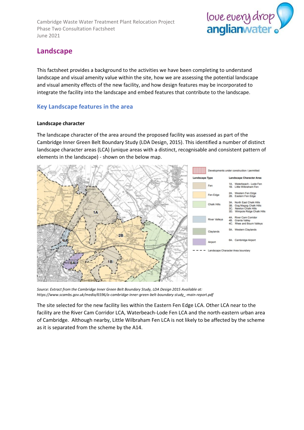 Phase Two Landscape Factsheet