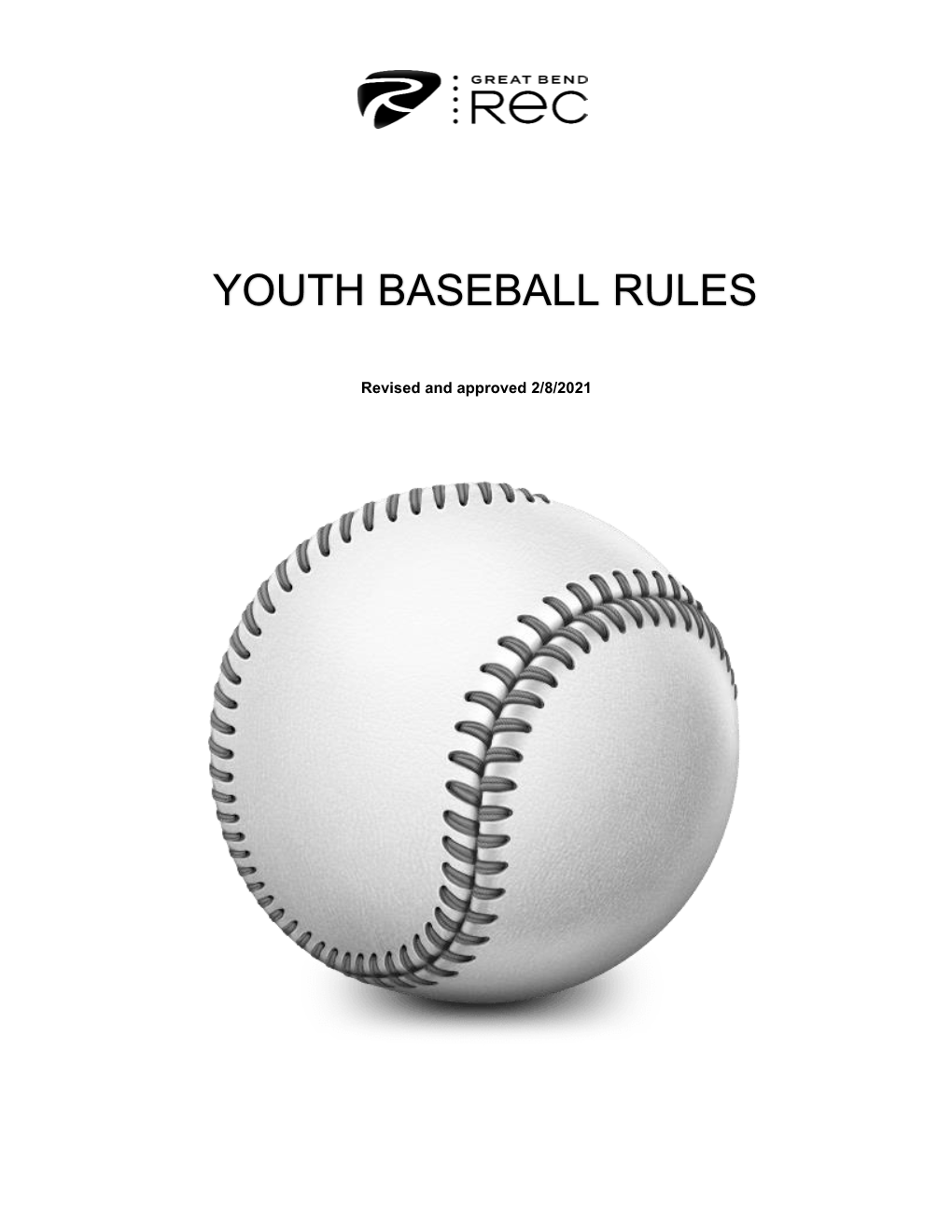 Youth Baseball Rules