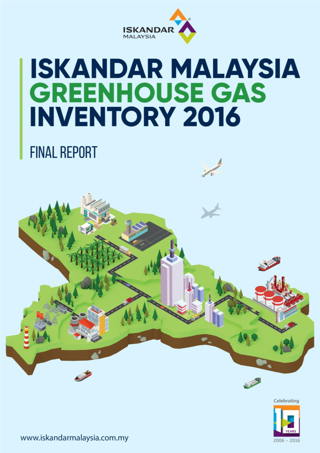 Iskandar Malaysia Greenhouse Gas Inventory 2016