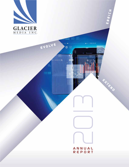 Annual Report Glacier Media