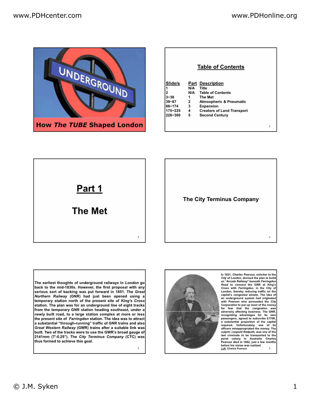 How the TUBE Shaped London1 2