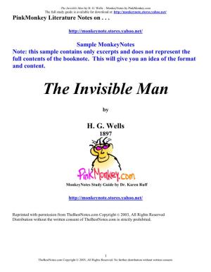 The Invisible Man by H