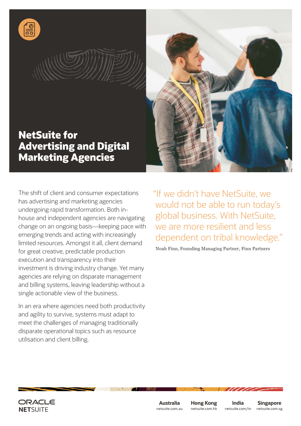 Netsuite for Advertising and Digital Marketing Agencies