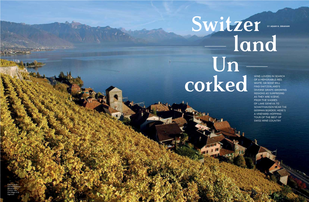 Destinasian, Uncorked Swiss Wine