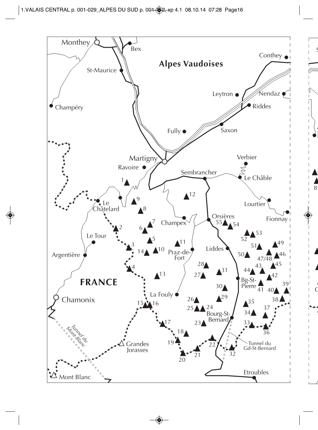 1.VALAIS CENTRAL P. 001-029 ALPES DU SUD P. 001-112, Xp 4.1 08.10.14 07:28 Page16