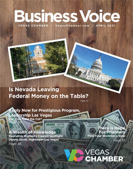 Is Nevada Leaving Federal Money on the Table? Page 18