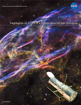 Highlights of Hubble's Explorations of the Universe