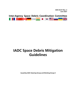 IADC Space Debris Mitigation Guidelines