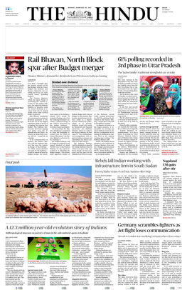 Rail Bhavan, North Block Spar After Budget Merger