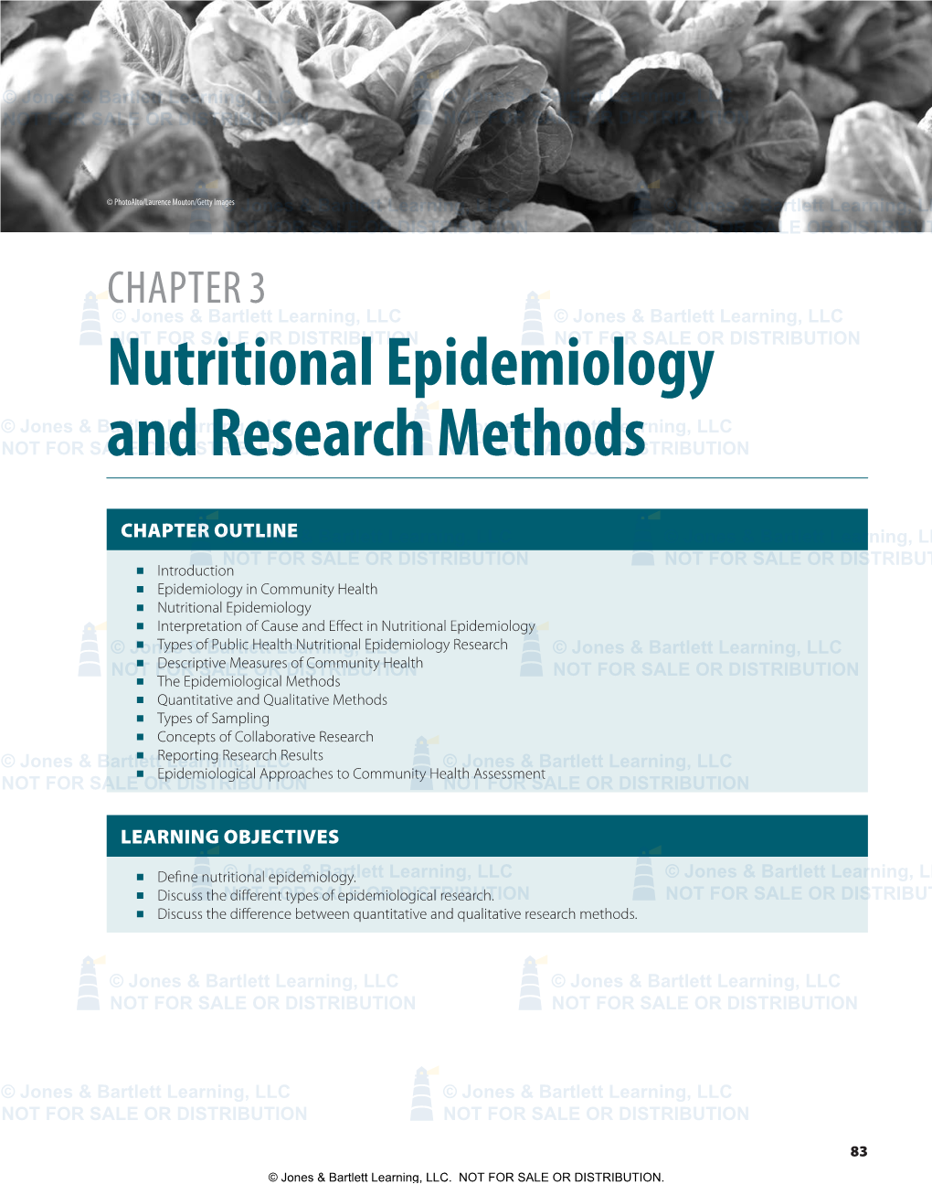 Nutritional Epidemiology and Research Methods