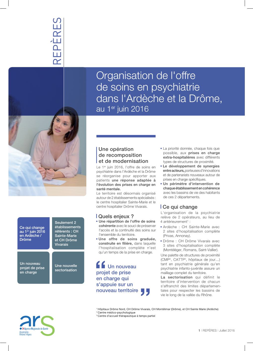 Organisation Psychiatrie Drôme Ardèche