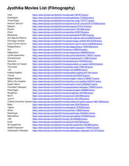 Jyothika Films and Movies (Filmography) List : Vote