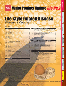 Life-Style Related Disease Antibodies Kits Diabetes & Obesities