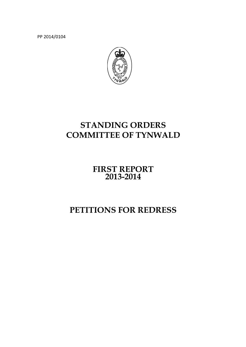 2012 Petitions Report