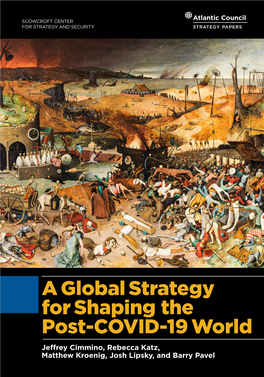 A Global Strategy for Shaping the Post-COVID-19 World