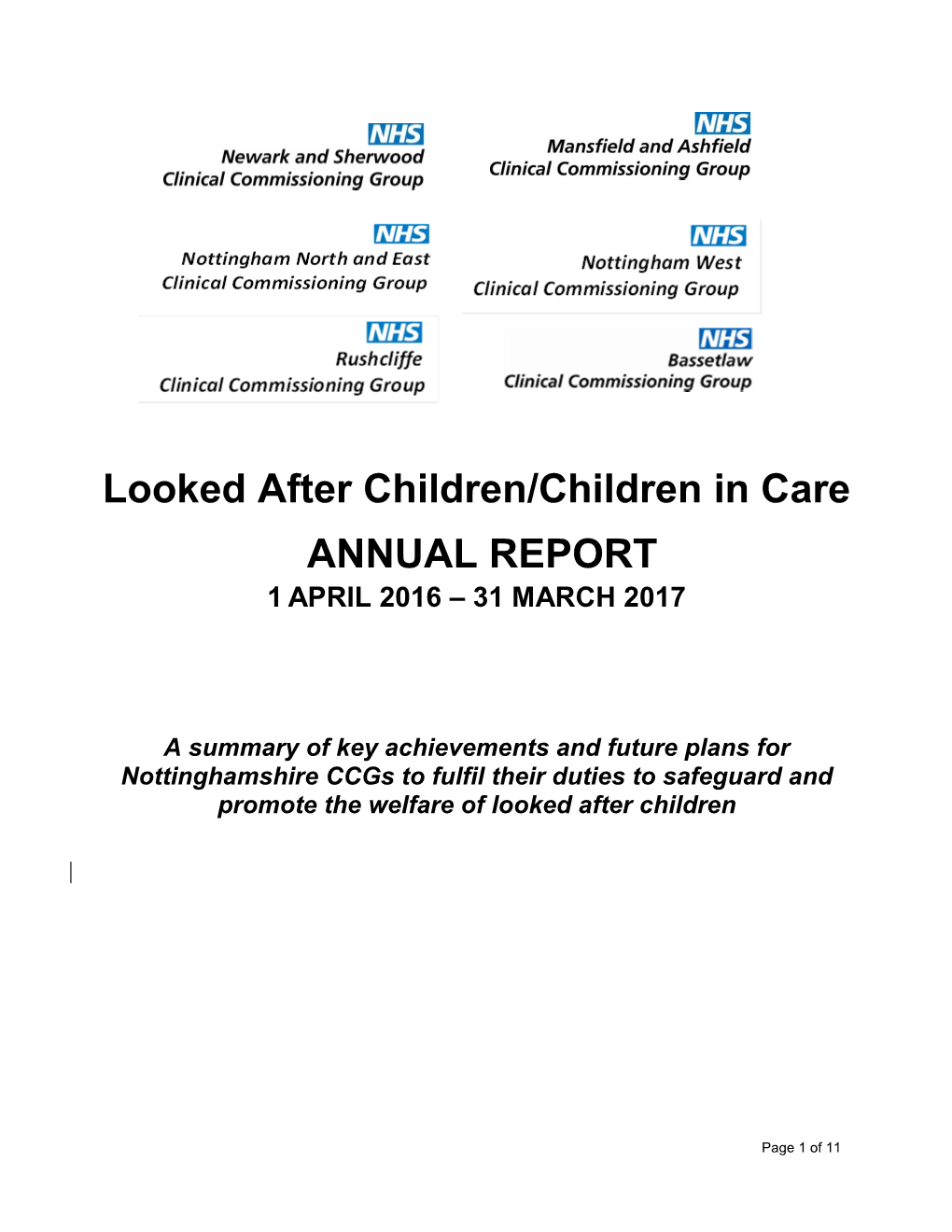 NHS Nottinghamshire County