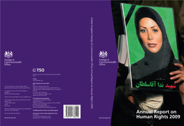 Annual Report on Human Rights 2009