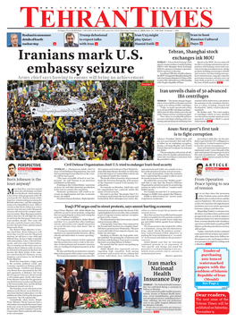 Iranians Mark U.S. Embassy Seizure