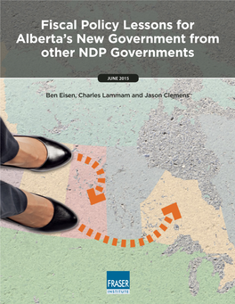 Fiscal Policy Lessons for Alberta's New Government from Other NDP