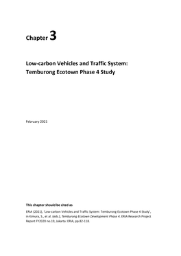Temburong Ecotown Phase 4 Study