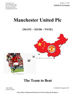 Manchester United Plc