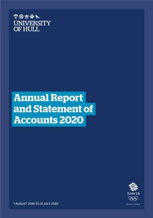 Annual Report and Statement of Accounts 2020