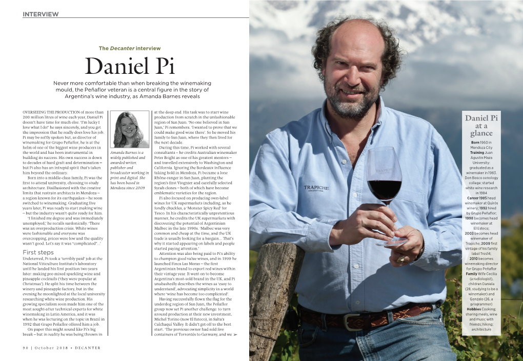 Interview Daniel Pi