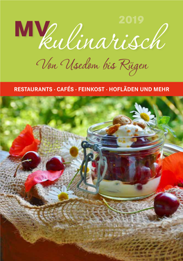 MV Kulinarisch: Von Usedom Bis Rügen