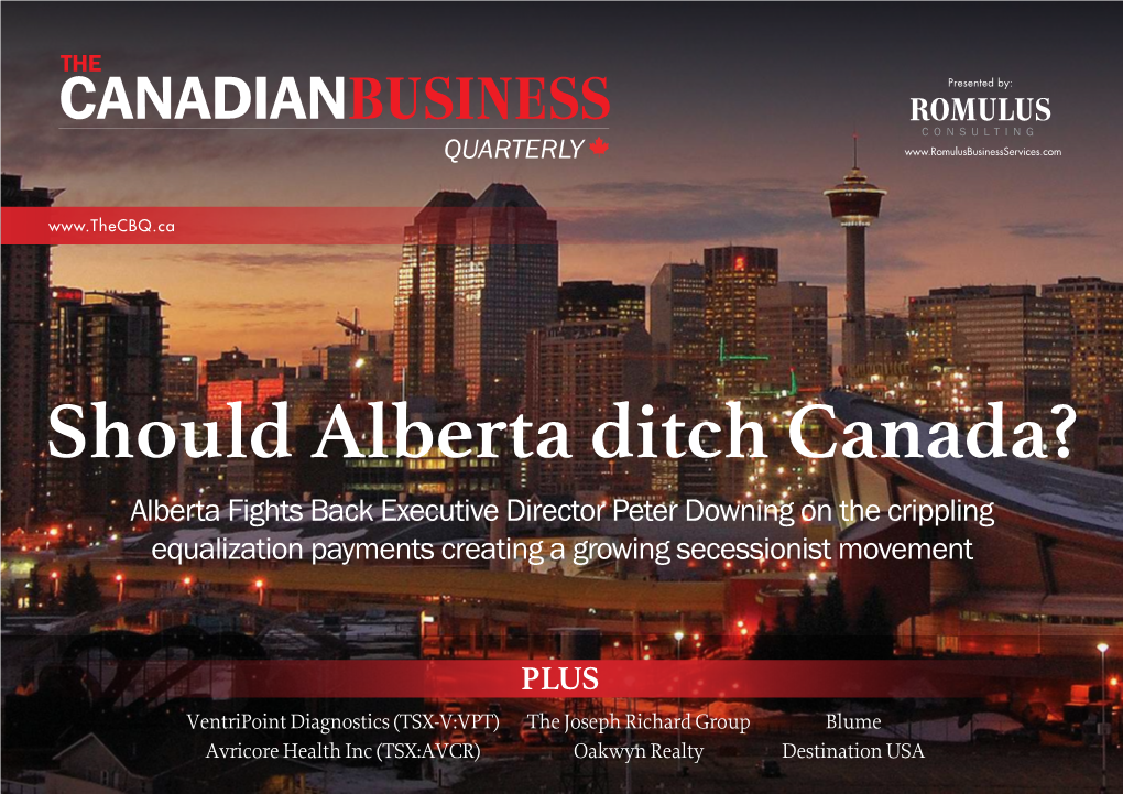 The Canadian Business Quarterly 2019 Alberta Fights Back